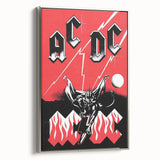 Retro AC/DC Poster - Classic 1979 "Highway to Hell" Wall Art