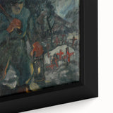 Realism Art Print – Miner | Dark and Atmospheric Industrial Scene