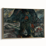 Realism Art Print – Miner | Dark and Atmospheric Industrial Scene