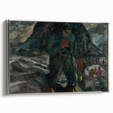 Realism Art Print – Miner | Dark and Atmospheric Industrial Scene