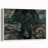 Realism Art Print – Miner | Dark and Atmospheric Industrial Scene