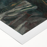 Realism Art Print – Miner | Dark and Atmospheric Industrial Scene