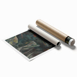 Realism Art Print – Miner | Dark and Atmospheric Industrial Scene