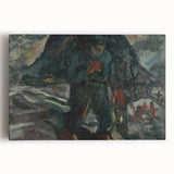 Realism Art Print – Miner | Dark and Atmospheric Industrial Scene