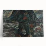 Realism Art Print – Miner | Dark and Atmospheric Industrial Scene