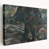 Realism Art Print – Miner | Dark and Atmospheric Industrial Scene