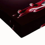 Luxury Wine Pour - Canvas Kitchen Art for Elegant Spaces