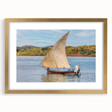 Abstract textured art print depicting a Madagascar landscape in earthy tones on a framed canvas, ideal for bedroom art.