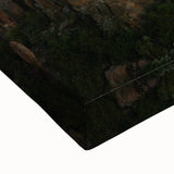 Large art of an African landscape in black and white on stretched canvas, ideal for bedroom wall decor.