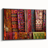 Black and white landscape painting of Bhutan on framed canvas, ideal for bedroom wall decor.