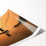 Extra large wall art featuring line art flowers in black on white, rolled canvas, ideal for large living room wall decor.