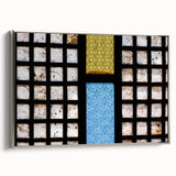 Framed canvas featuring a landscape art painting of a Philippine scenery in vibrant colors.