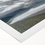 Art deco poster of a vibrant Taiwan scenery on rolled canvas, suitable for dining room wall art.