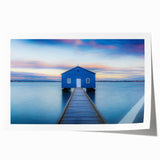 Rolled print of Perth, Australia scenery with muted earth tones, ideal for art wall dining room.