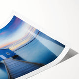 Extra large wall art featuring line art flowers in muted tones on a rolled canvas, suitable for large living room decor.