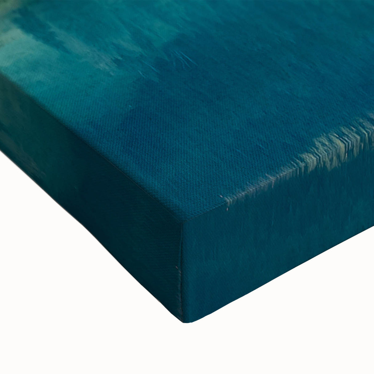 Black and white landscape art painting of British Columbia on stretched canvas, suitable for bedroom wall decor.