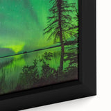 Extra large framed canvas of a textured, colorful abstract design in black, ideal for living room decor.