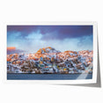 Extra large rolled print of vibrant floral scenery in Newfoundland, suitable for dining room wall art.