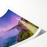 Extra large wall art featuring line art flowers in muted tones on rolled canvas, suitable for large living room decor.