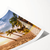 Extra large wall art featuring line art flowers in pastel shades on a rolled print, ideal for large living room decor.