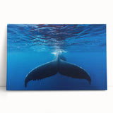 Large black and white stretched canvas of a Caribbean beach scene, ideal for kitchen wall art.