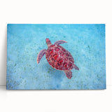 Large black and white photograph of a Caribbean beach on stretched canvas, ideal for kitchen wall art.