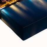 Large art of a black and white Puerto Rican landscape, printed on stretched canvas, suitable for bedroom decor.