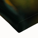 Black and white landscape art painting of a Costa Rican scenery on stretched canvas, ideal for bedroom wall art.