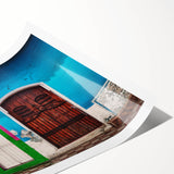 Extra large wall art featuring line art flowers in muted tones on a rolled canvas, suitable for large living room decor.