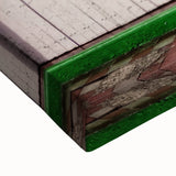 Large art of a black and white landscape painting of Nicaragua on stretched canvas, suitable for bedroom wall decor.