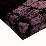 Large art featuring a black and white landscape painting of a Bulgarian scenery on stretched canvas.