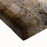 Black and white landscape art painting of a Croatian scenery on stretched canvas, ideal for bedroom wall decor.