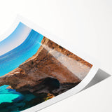 Extra large wall art featuring line art flowers in black on a white background.