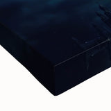 Black and white landscape art painting of the Big Ben on stretched canvas, suitable for bedroom wall decor.