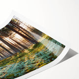 Extra large rolled print featuring minimalist line art flowers in monochrome, ideal for large living room wall art.