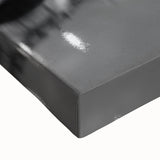 Large black and white canvas of Rome landscape, featuring muted tones, ideal for bedroom wall decor.