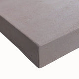 Black and white landscape art painting of Sicilian scenery on stretched canvas, ideal for bedroom wall decor.