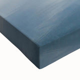 Large art depicting a black and white landscape of Montenegro on stretched canvas, suitable for bedroom decor.