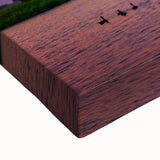 Large art of a black and white Dutch landscape on stretched canvas, suitable for bedroom wall decor.