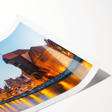 Extra large wall art featuring line art flowers in black and white, rolled print format, ideal for large living room decor.