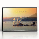 Large abstract wall art depicting a Romanian landscape in muted earth tones on a framed acrylic.