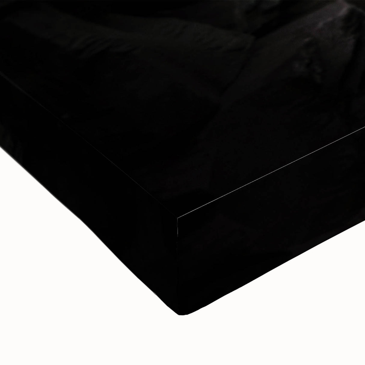 Black and white landscape art painting of a Welsh scenery on stretched canvas, ideal for bedroom wall decor.