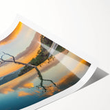 Extra large wall art featuring line art flowers in monochrome, printed on rolled canvas, suited for large living room decor.