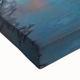 Large art of Oaxaca landscape in black and white on stretched canvas, suitable for bedroom wall decor.