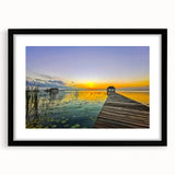 Extra large canvas print featuring a vibrant, abstract depiction of Quintana Roo scenery, ideal for living room decor.