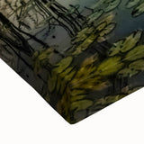 Black and white landscape art painting of Quintana Roo on stretched canvas, ideal for bedroom wall decor.