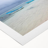 Art deco poster featuring a Yucatan scenery on a rolled canvas; suited for dining room or large wall spaces.