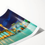 Extra large wall art featuring line art flowers in a minimalist style, ideal for large living room decor.