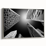 Framed canvas featuring a vintage-style landscape painting of a Saudi Arabian scene in muted earth tones.