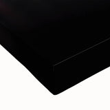 Black and white landscape art painting of Abu Dhabi on stretched canvas, ideal for bedroom wall decor.